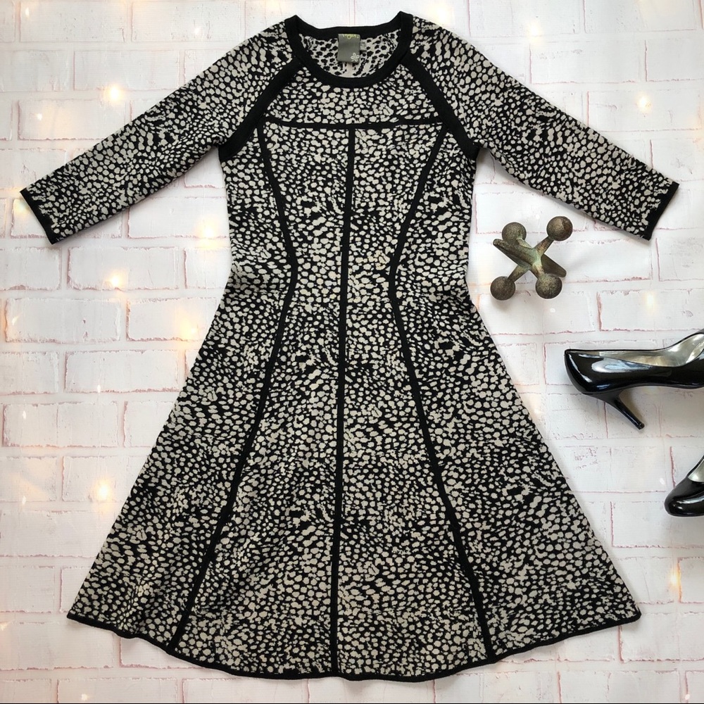 Taylor Fit & Flare Knit Dress